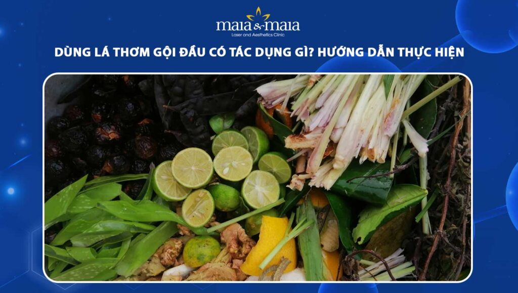lá thơm gội đầu