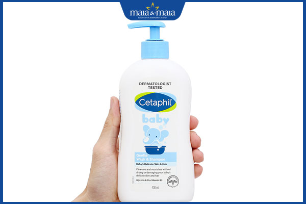 sữa tắm gội cetaphil