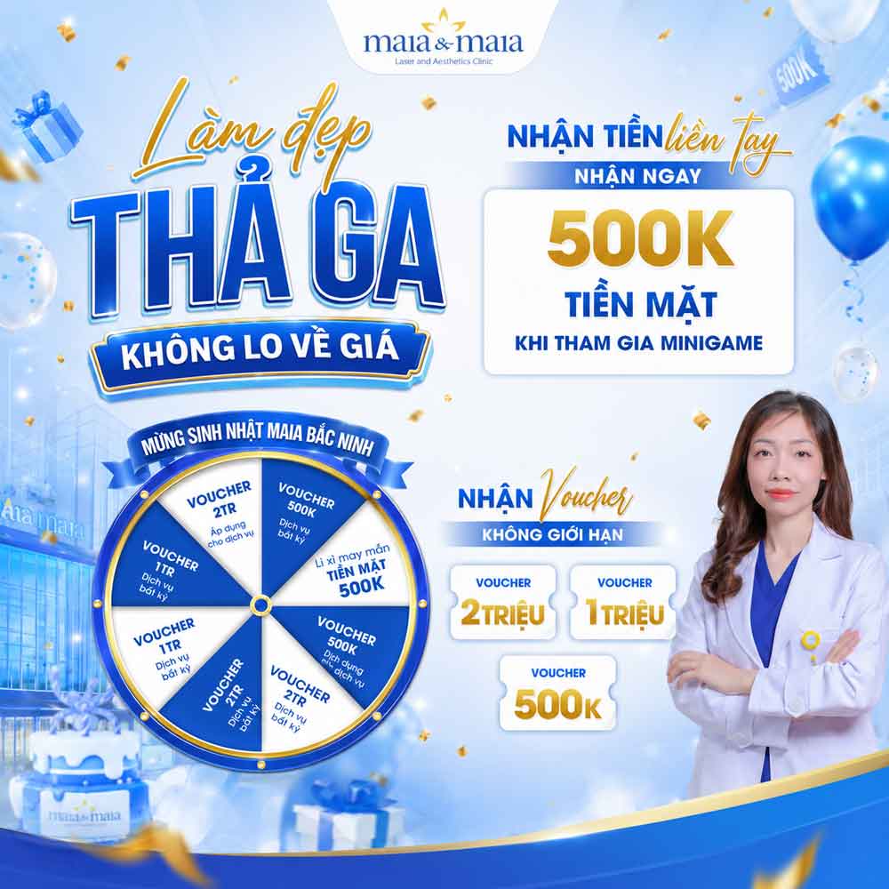 ưu đãi sinh nhật maia bắc ninh