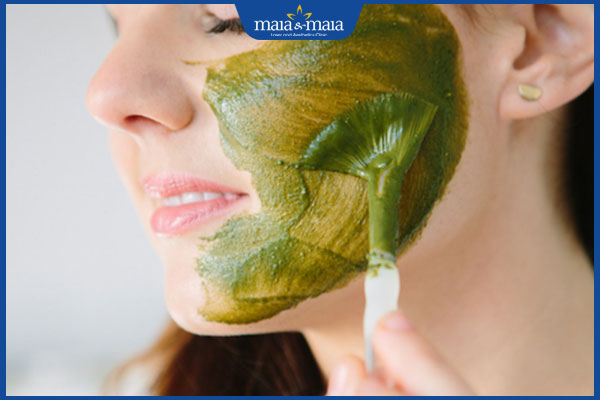đắp mặt nạ rau răm