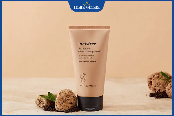Top 10 sữa rửa mặt se khít lỗ chân lông hiệu quả và an toàn 8 sữa rửa mặt Innisfree Jeju Volcanic