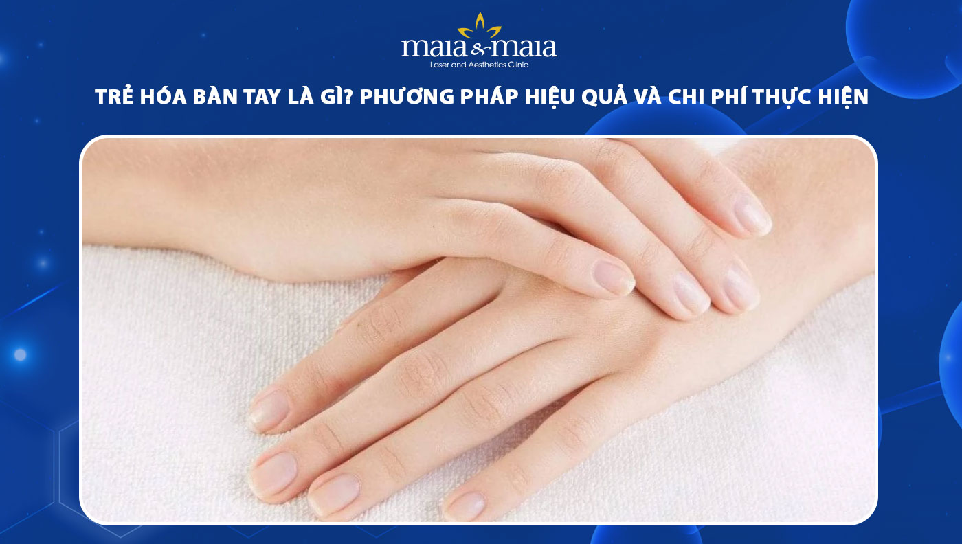 trẻ hóa bàn tay