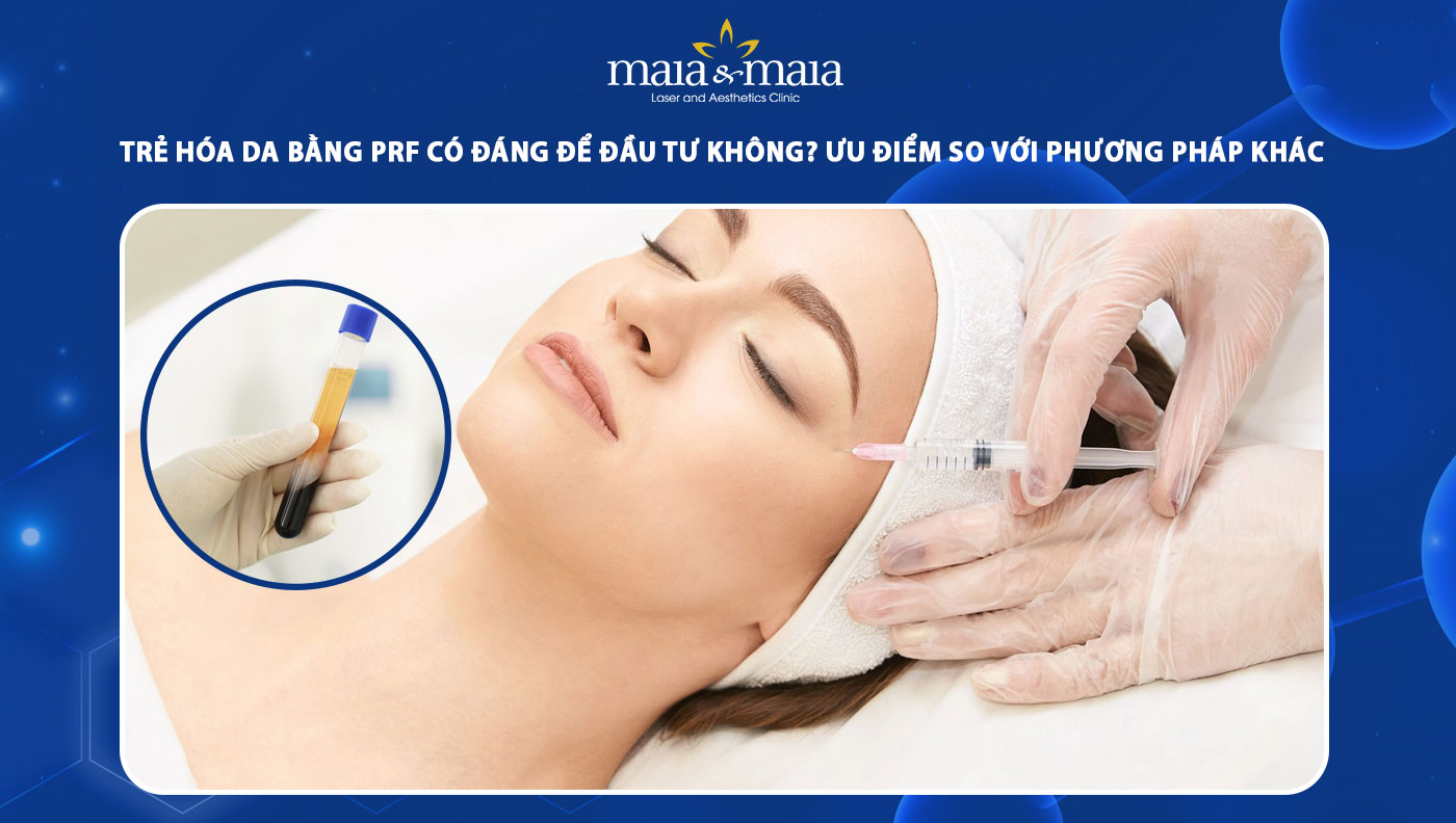 trẻ hóa da bằng prf
