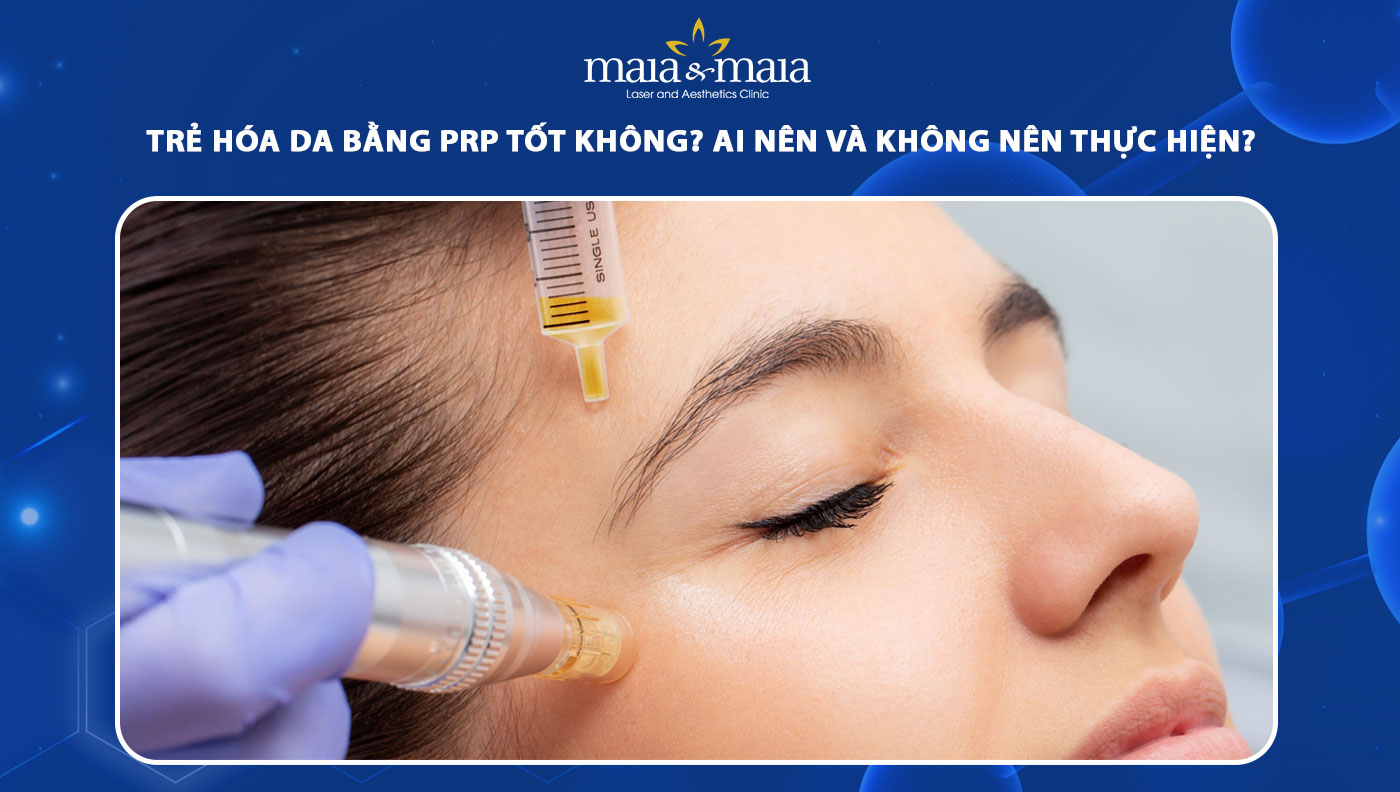trẻ hóa da bằng prp