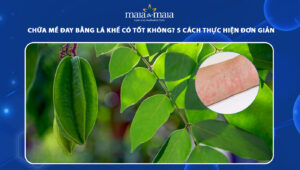 chữa mề đay bằng lá khế