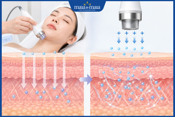 cơ chế điện di collagen