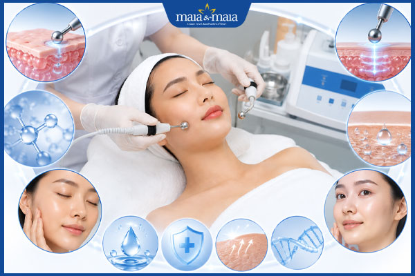 hiệu quả điện di da mặt